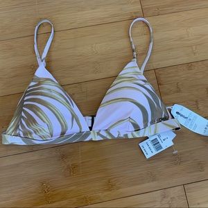 NWT O’Neill Palm Leaf Bikini Top
